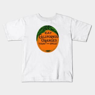 1925 Eat California Oranges Kids T-Shirt